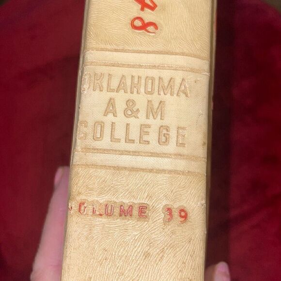Vintage 1948 College Yearbook OKLAHOMA A&M College Redskins 1948 bonus* - Picture 5 of 15
